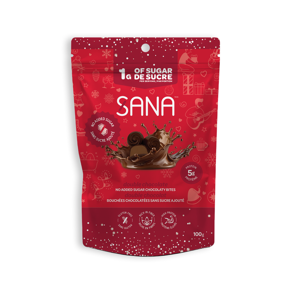 Bouchées chocolatées noires - Double chocolat