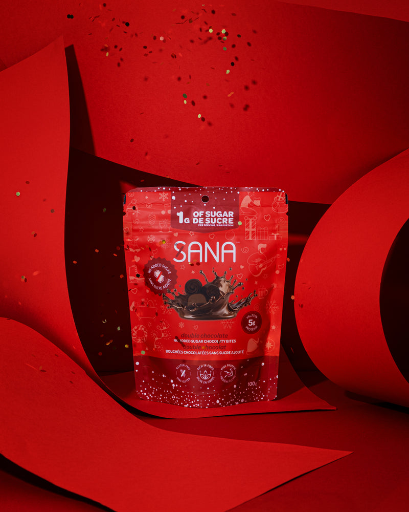 
                  
                    Bouchées chocolatées noires - Double chocolat
                  
                