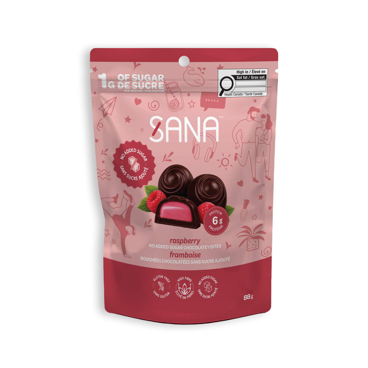 
                  
                    Bouchées Noires Framboise
                  
                